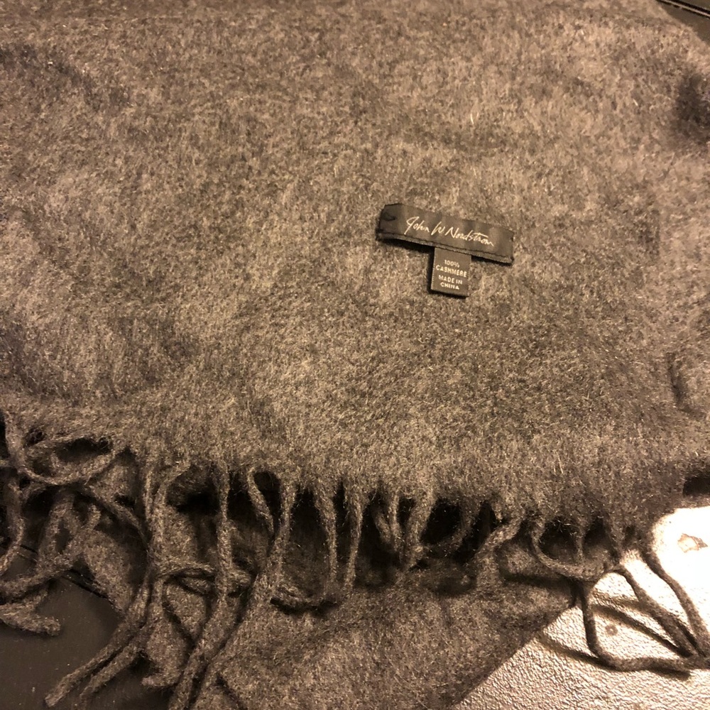 Grey, Nordstrom’s Cashmere scarf